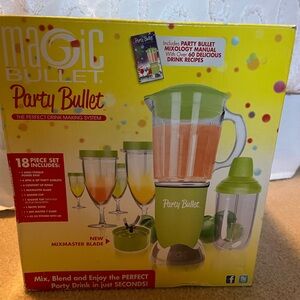 Party Bullet Drink Making System - Green